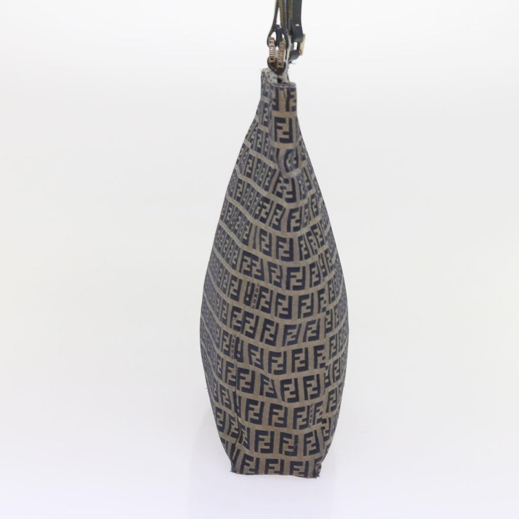 FENDI Zucchino Canvas Tote Bag Navy59092