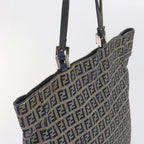 FENDI Zucchino Canvas Tote Bag Navy59092
