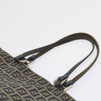 FENDI Zucchino Canvas Tote Bag Navy59092