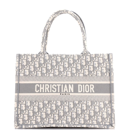 Dior Book Tote Oblique Canvas Medium