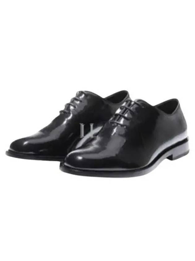 Fendi Patent Leather Lace Up Derby Black