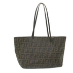 FENDI Zucca Canvas Tote Bag Black Brown 8BH198-G87-138-211159452