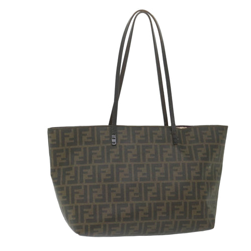FENDI Zucca Canvas Tote Bag Black Brown 8BH198-G87-138-211159452