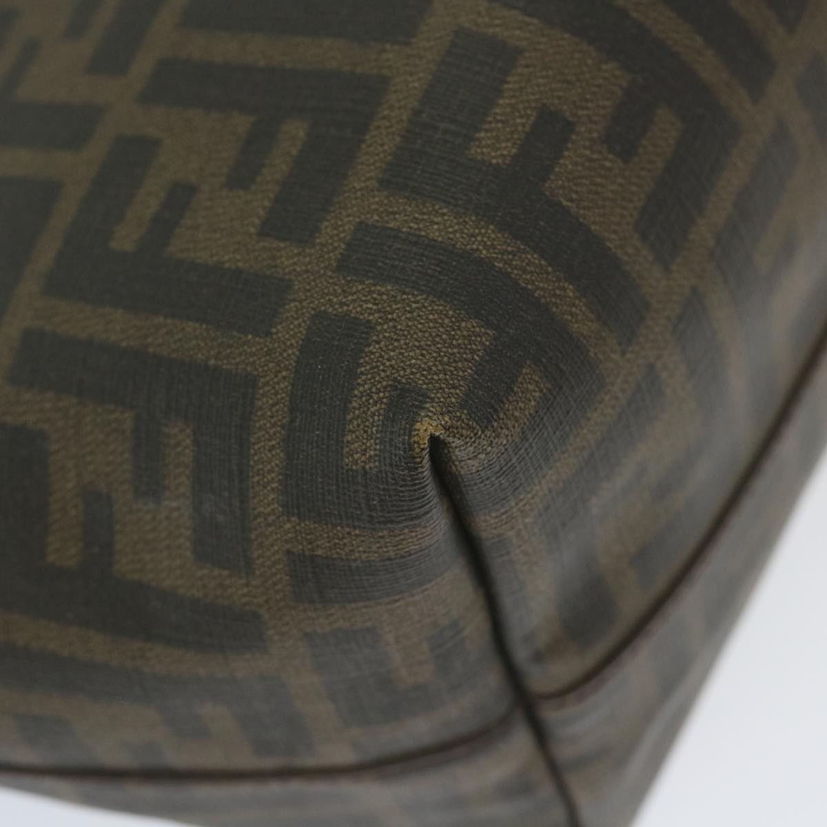 FENDI Zucca Canvas Tote Bag Black Brown 8BH198-G87-138-211159452