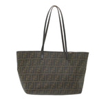 FENDI Zucca Canvas Tote Bag Black Brown 8BH198-G87-138-211159452