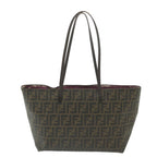 FENDI Zucca Canvas Tote Bag Black Brown 8BH198-G87-138-211159452