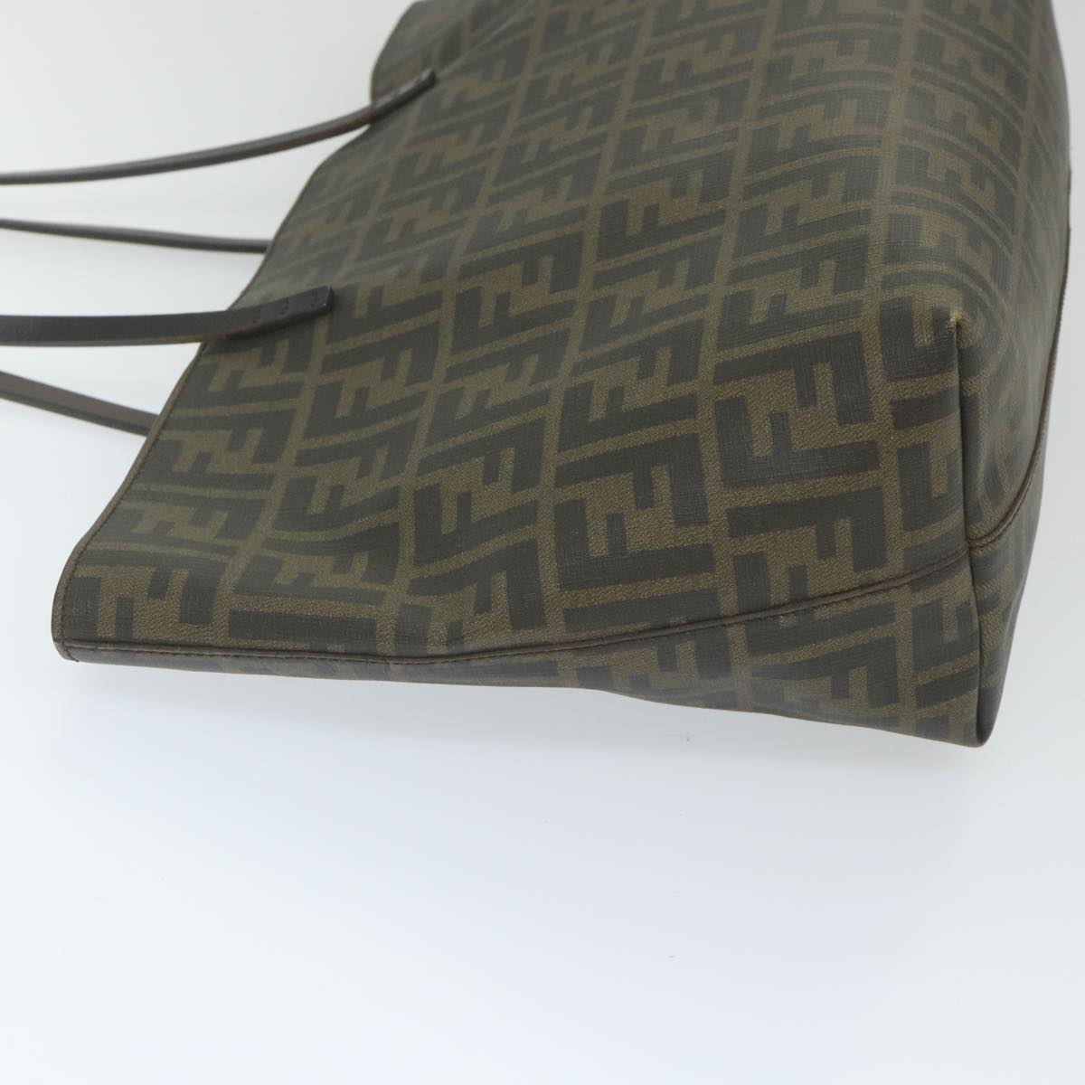 FENDI Zucca Canvas Tote Bag Black Brown 8BH198-G87-138-211159452