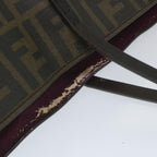 FENDI Zucca Canvas Tote Bag Black Brown 8BH198-G87-138-211159452