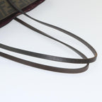 FENDI Zucca Canvas Tote Bag Black Brown 8BH198-G87-138-211159452