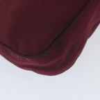 FENDI Mamma Baguette Shoulder Bag Nylon Bordeaux 2308 26424 01859458