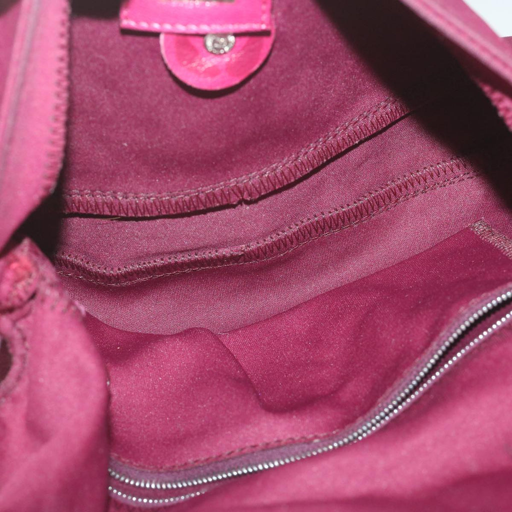 FENDI Mamma Baguette Shoulder Bag Nylon Bordeaux 2308 26424 01859458