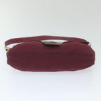 FENDI Mamma Baguette Shoulder Bag Nylon Bordeaux 2308 26424 01859458