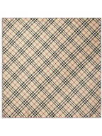 Burberry Check Silk Scarf Stone