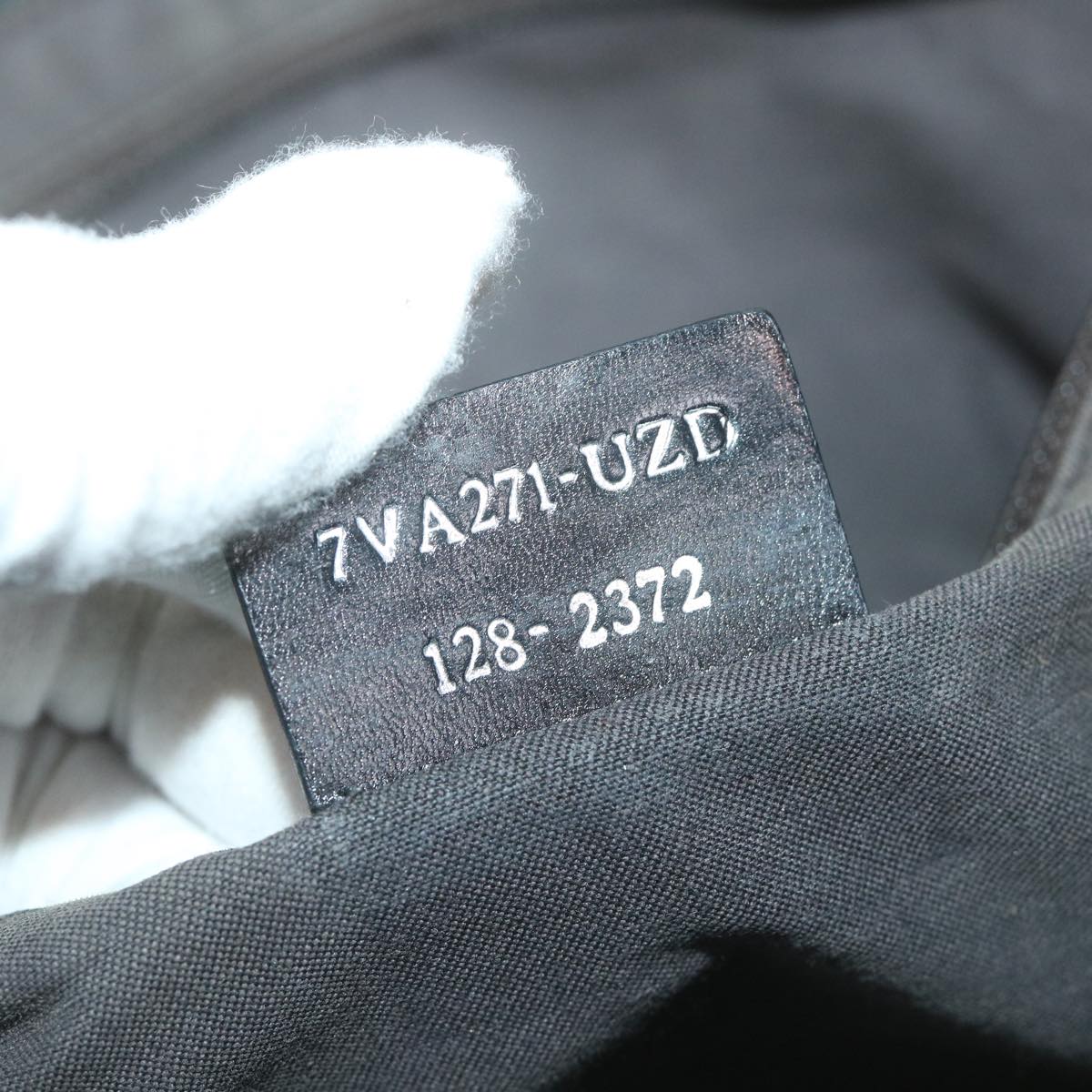 FENDI Zucca Canvas Tote Bag Black59554