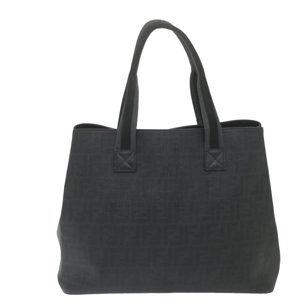 FENDI Zucca Canvas Tote Bag Black59554