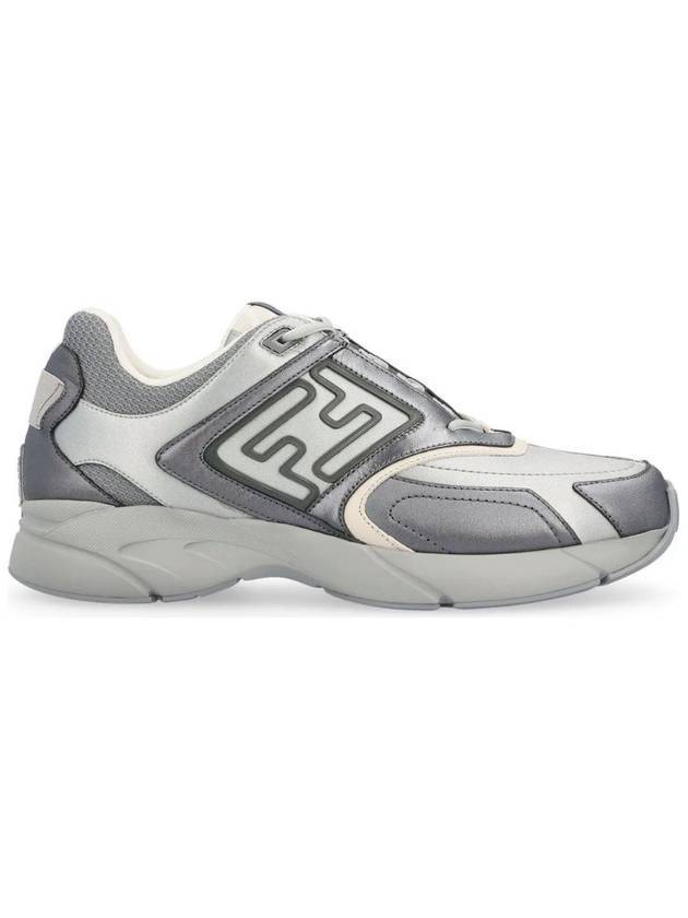 Fendi Faster Trainer Low Top Sneakers Grey