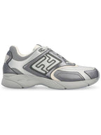 Fendi Faster Trainer Low Top Sneakers Grey