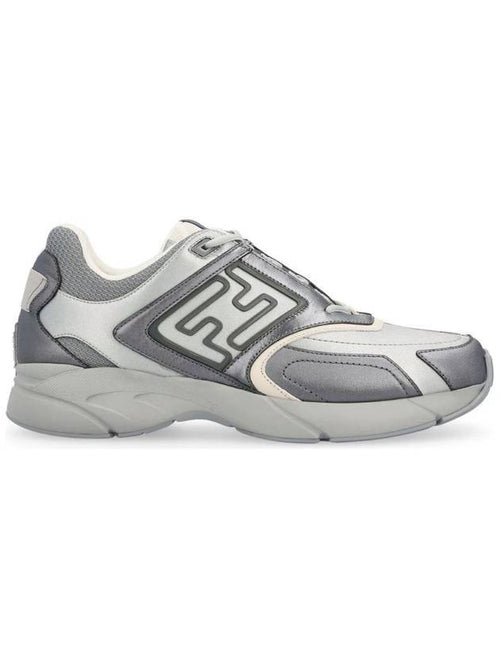 Fendi Faster Trainer Low Top Sneakers Grey