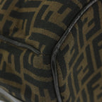 FENDI Zucca Canvas Vanity Cosmetic Pouch Black Brown59688