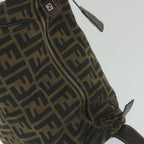 FENDI Zucca Canvas Vanity Cosmetic Pouch Black Brown59688