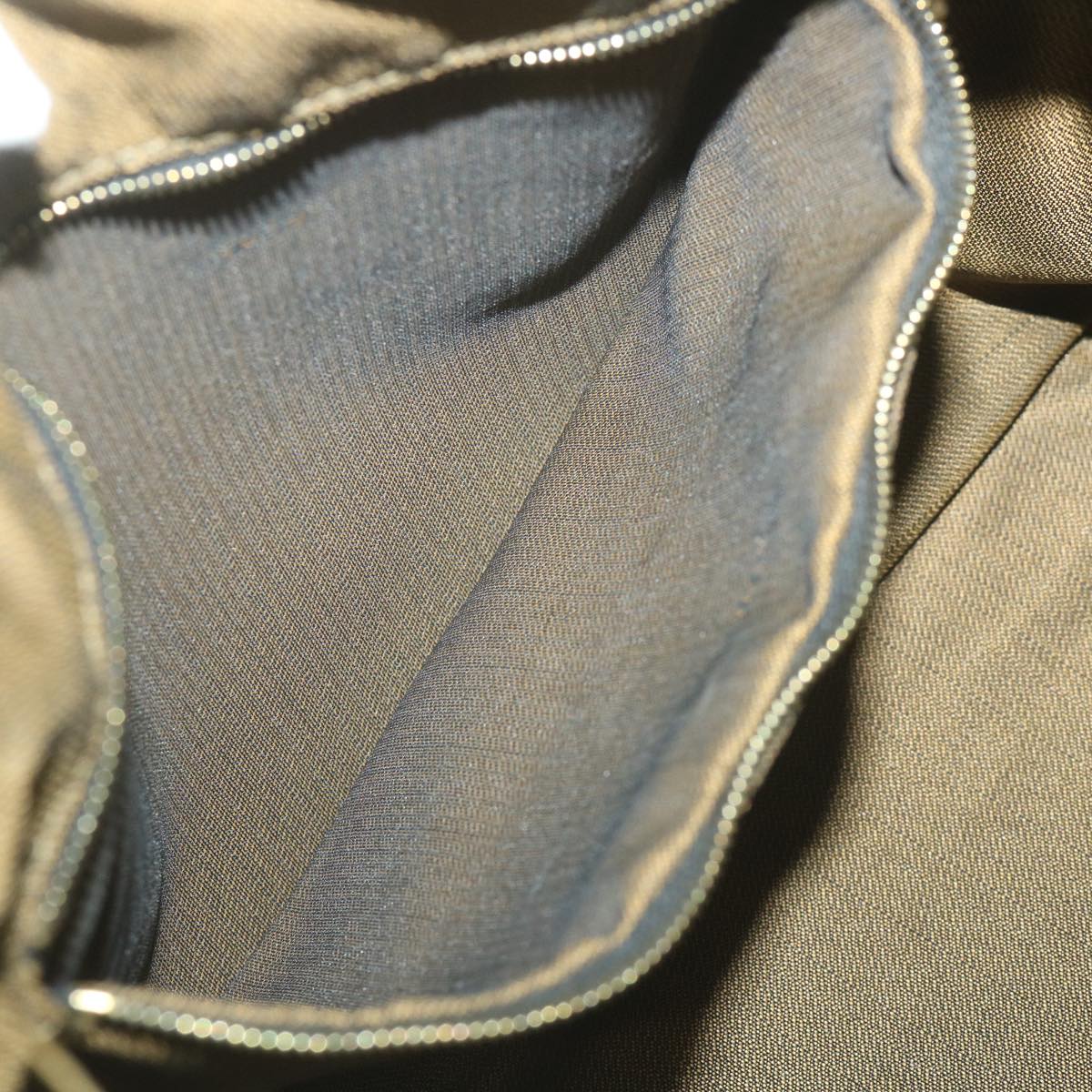 FENDI Zucca Canvas Vanity Cosmetic Pouch Black Brown59689