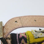 FENDI Mamma Baguette Shoulder Bag Denim Navy59814A