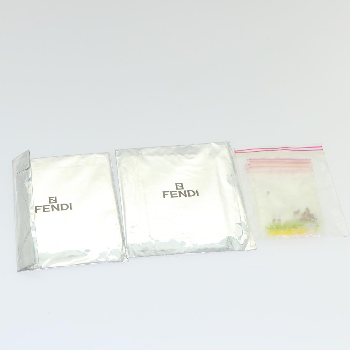 FENDI Mamma Baguette Shoulder Bag Denim Navy59814A