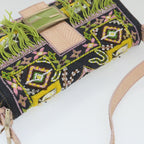 FENDI Mamma Baguette Shoulder Bag Denim Navy59814A