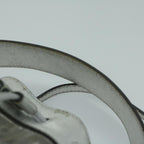 FENDI Zucca Canvas Montrezor Shoulder Bag Silver59882A