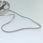 FENDI Zucca Canvas Montrezor Shoulder Bag Silver59882A