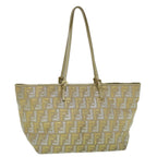 FENDI Zucca Canvas Tote Bag Gold Silver59911