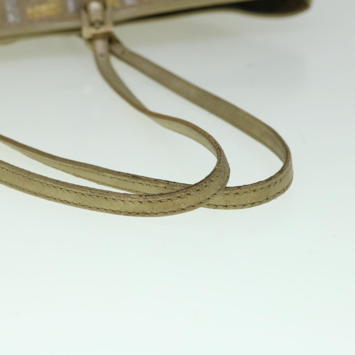FENDI Zucca Canvas Tote Bag Gold Silver59911