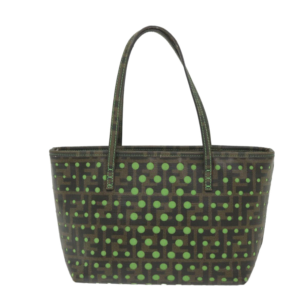 FENDI Zucca Canvas Tote Bag Black Brown59947