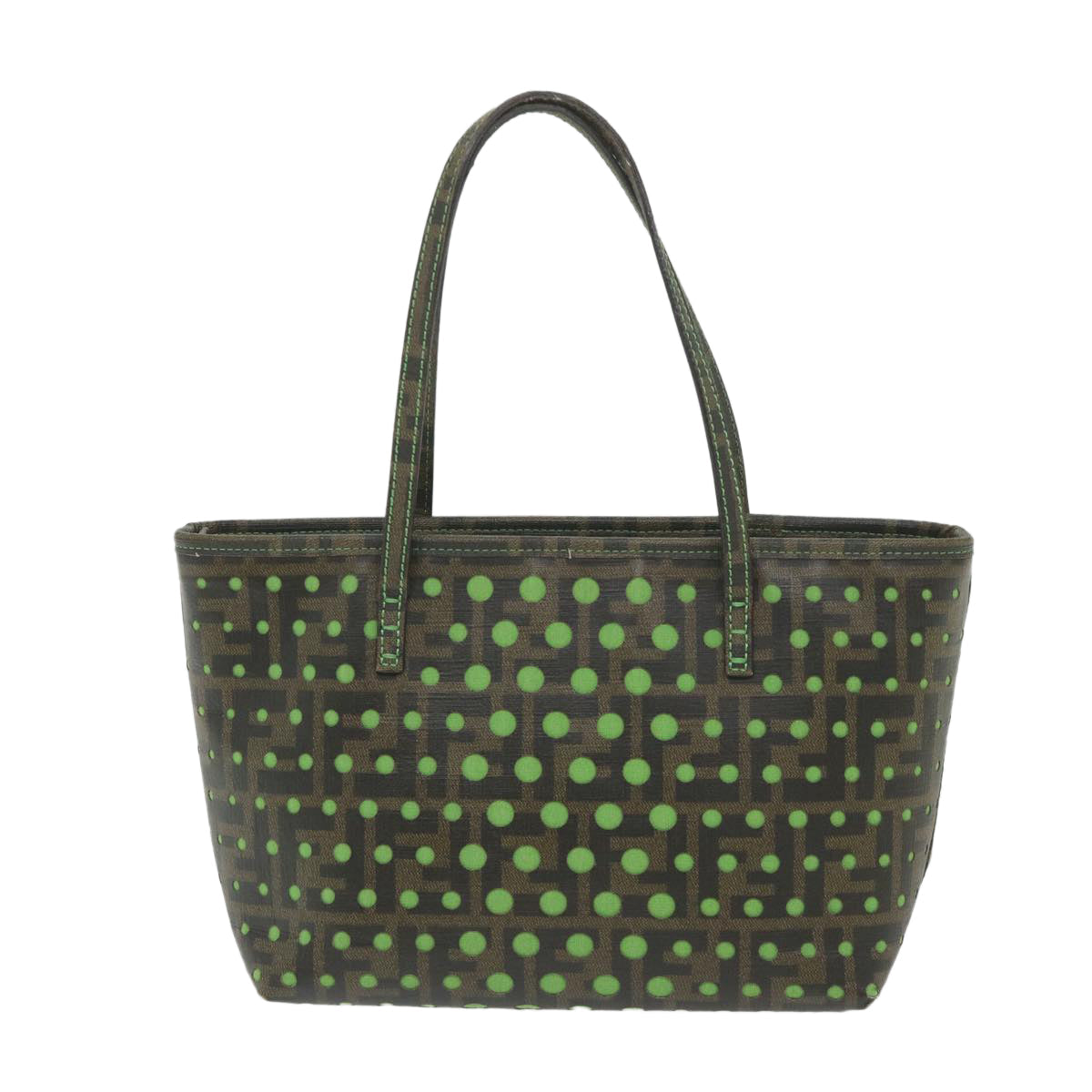 FENDI Zucca Canvas Tote Bag Black Brown59947