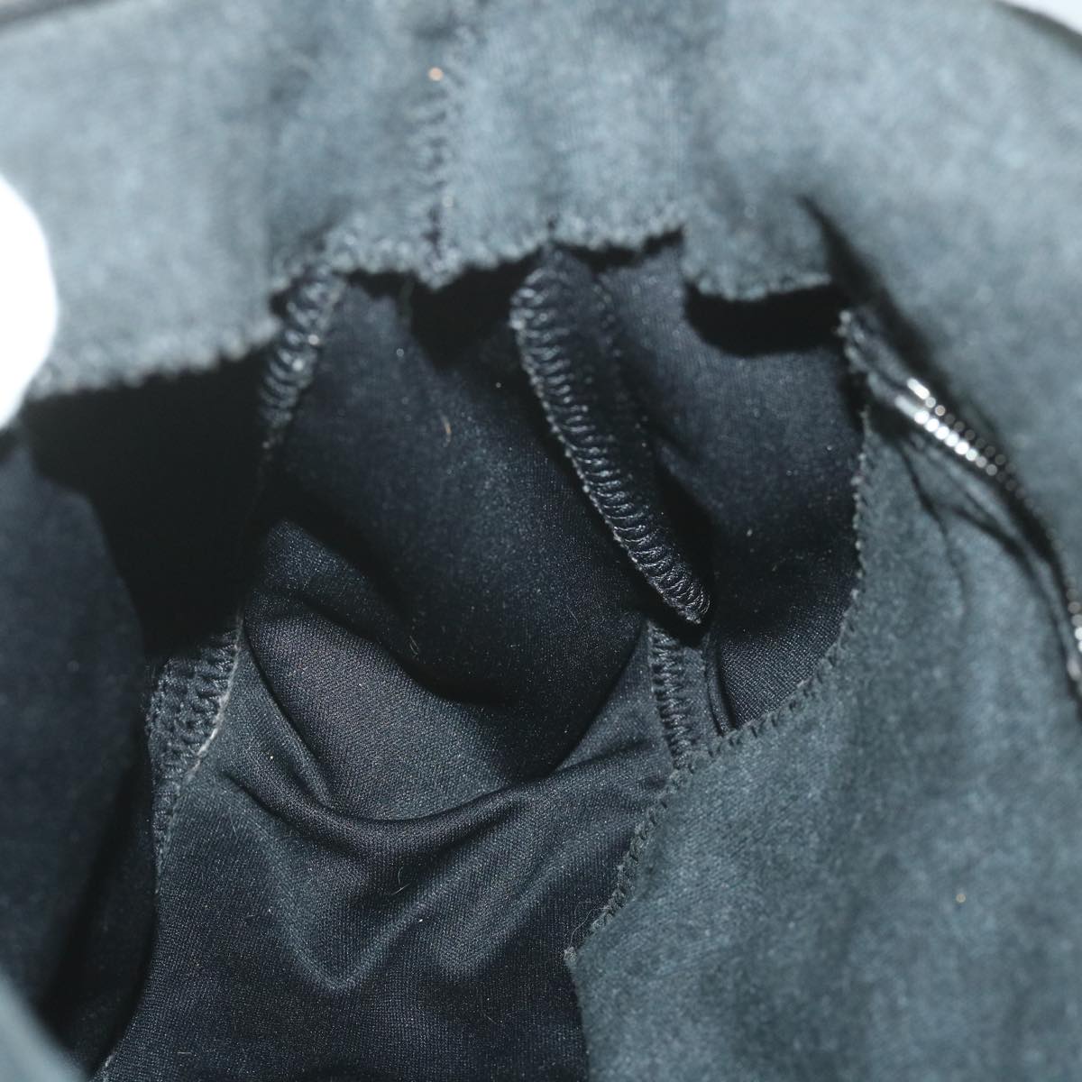 FENDI Mamma Baguette Shoulder Bag Cotton Gray 2321 26325 00859998