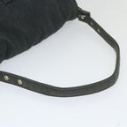 FENDI Mamma Baguette Shoulder Bag Cotton Gray 2321 26325 00859998