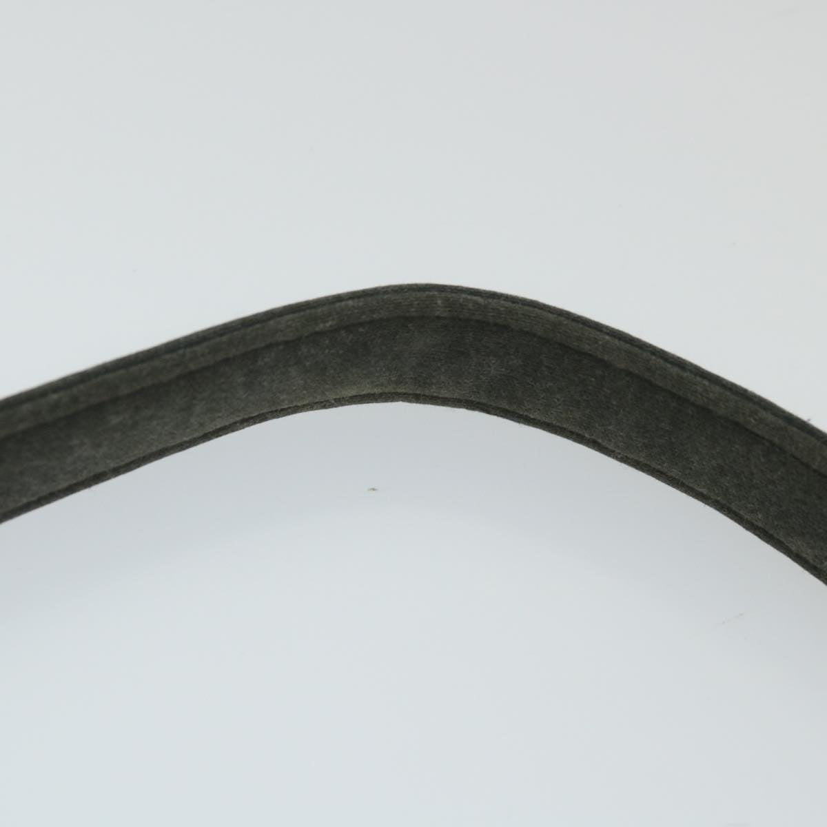 FENDI Mamma Baguette Shoulder Bag Cotton Gray 2321 26325 00859998