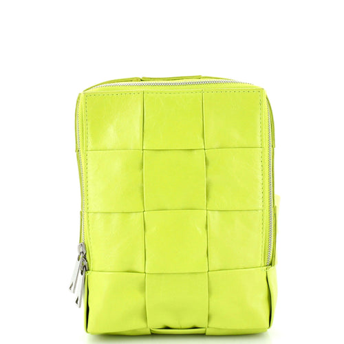 Bottega Veneta Cassette Sling Bag Maxi Intrecciato Leather Mini