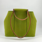 Hermes Green Canvas Cabag Elan PM Bag