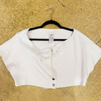 Chloe White Bow Shirt