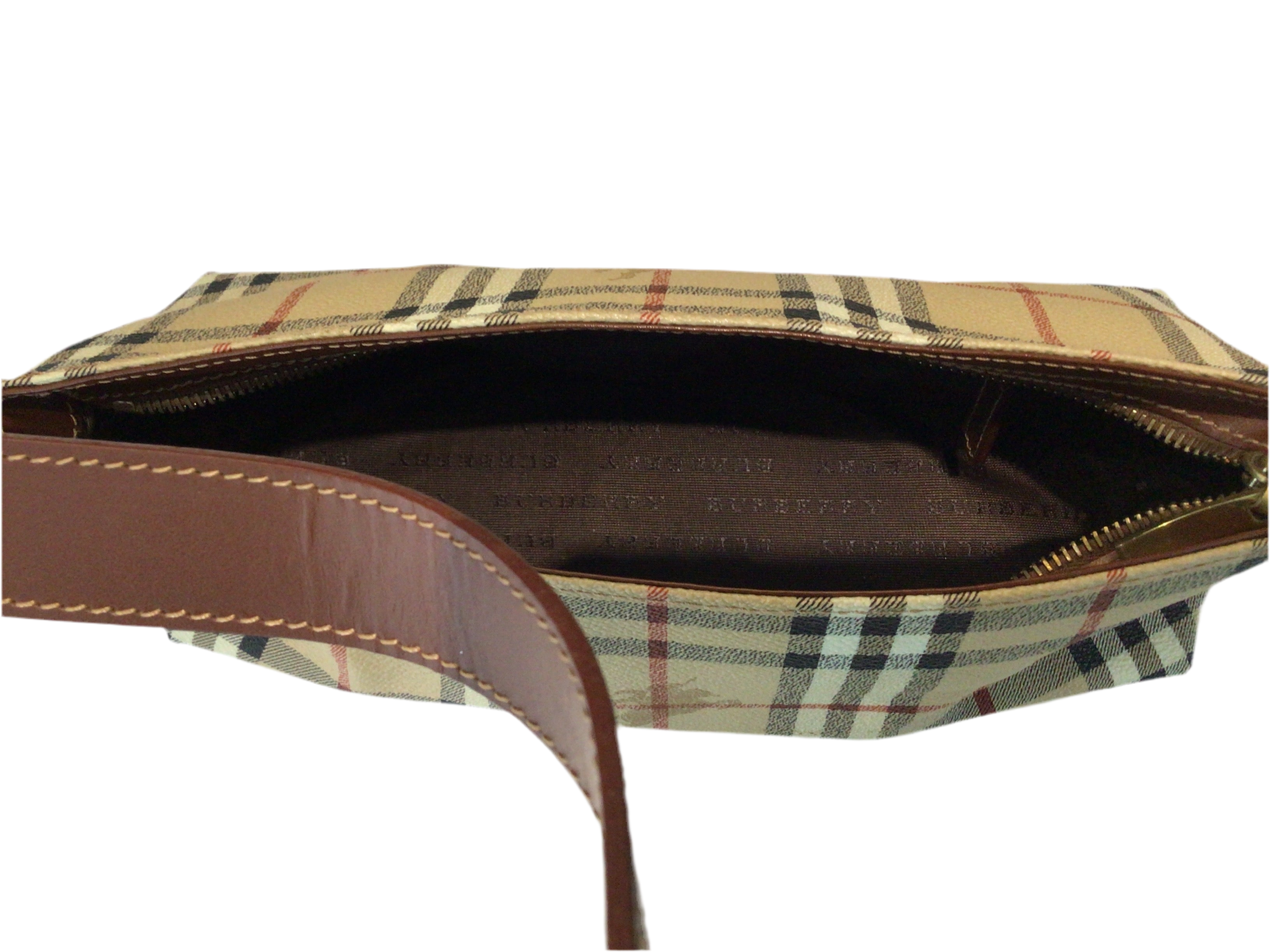 Burberry Tartan Top-Handle Handbag