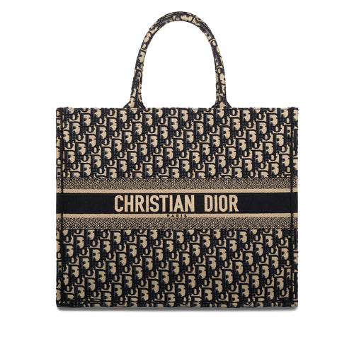 Dior Oblique Canvas Book Tote