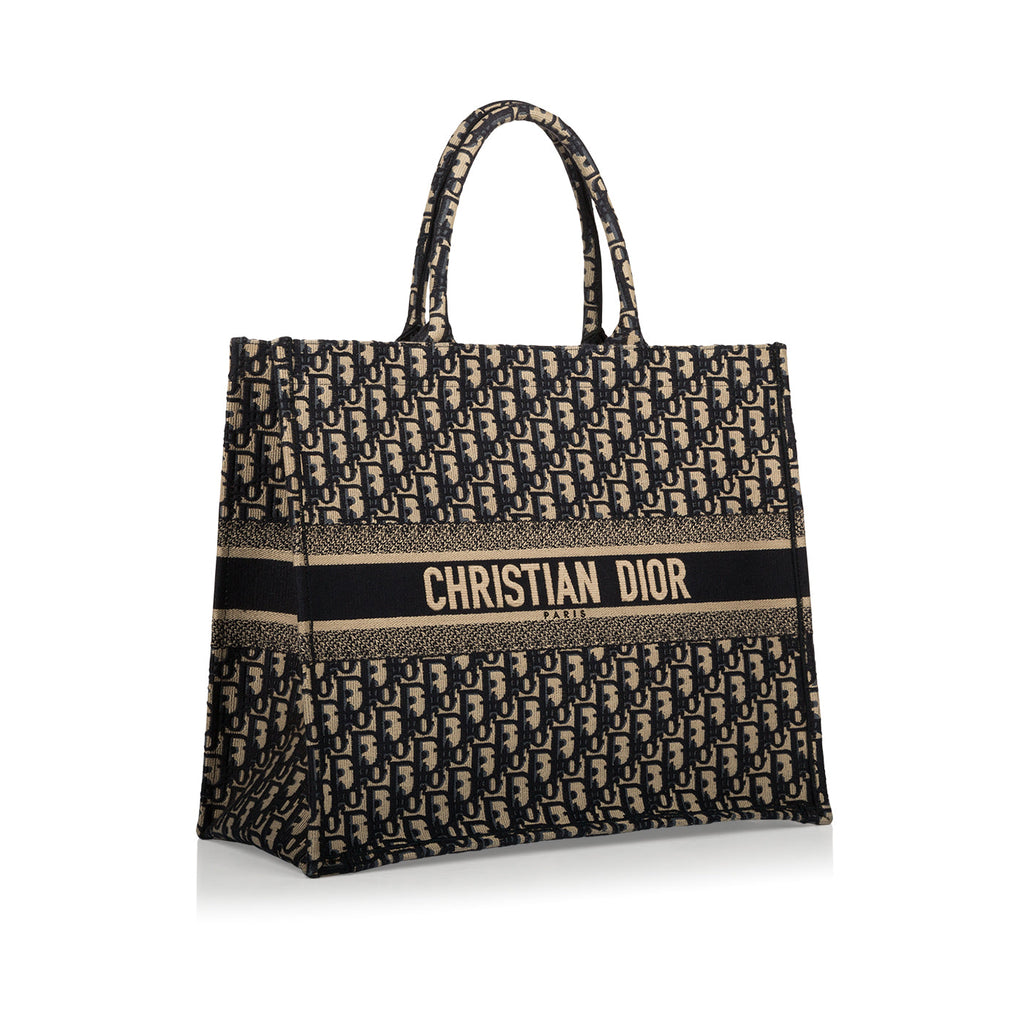 Dior Oblique Canvas Book Tote