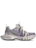 Balenciaga 3XL Low-Top Sneakers Purple Grey