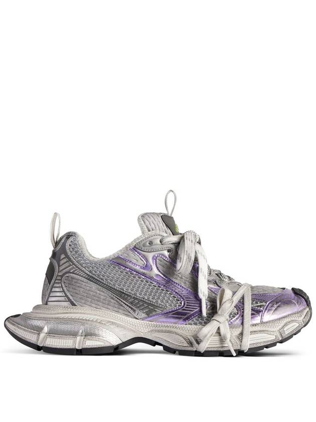 Balenciaga 3XL Low-Top Sneakers Purple Grey