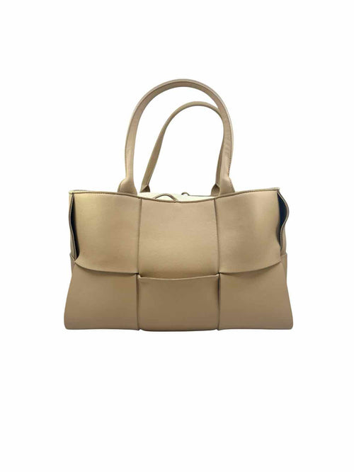 BOTTEGA VENETA Beige Leather Handbag