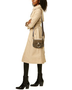 Chloe Tess Small Leather & Suede Shoulder Bag