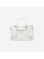 Balenciaga Le City Medium Bag White
