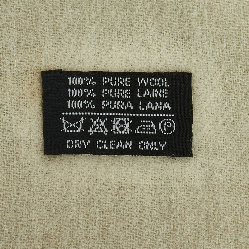 Saint Laurent Scarf in Wool White Ladies