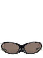 Balenciaga Eyewear Skin Cat Round Frame Sunglasses 718476T0007